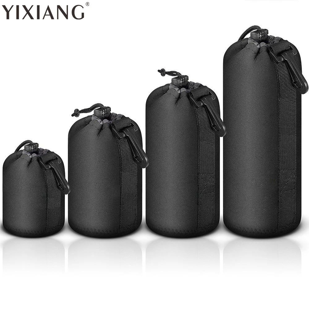 YIXIANG Новый S M L XL утром неопреновый Мягкий защитный чехол для объектива камеры Canon
