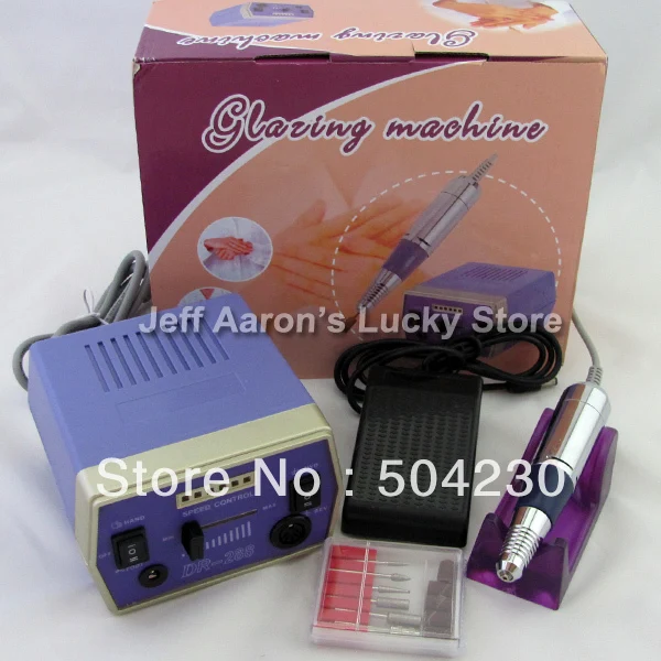 DR288 профессиональная электрическая пилка для ногтей машинка маникюра и педикюра