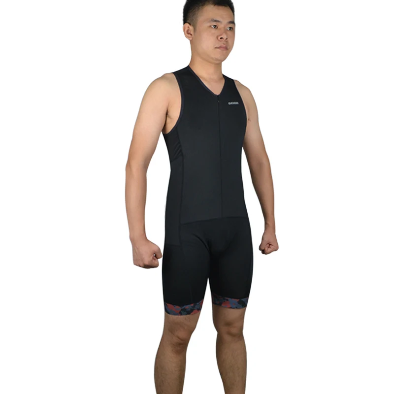 Pro Team триатлон костюм для мужчин Велоспорт Джерси Skinsuit комбинезон Майо Одежда
