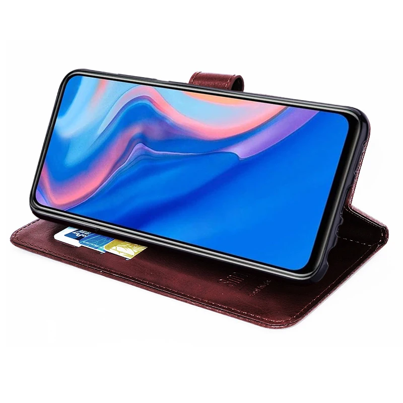 Для huawei P Smart Z силиконовый чехол ТПУ+ чехол для телефона из искусственной кожи для huawei P Smart Z STK-LX1 PSmart Z PSmartZ Чехол-книжка 6,59 дюймов