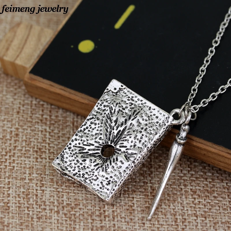 Винтажное колье с подвеской рисунком базилиска Фан и Том|pendant jewelry|tom riddle diarytom |
