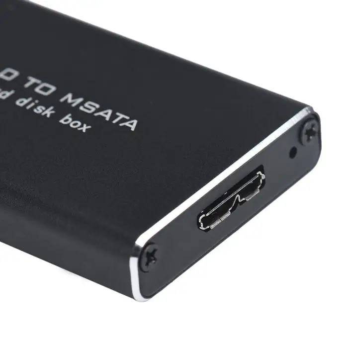 ASM1053 chipest USB 3 0 к mSATA SSD жесткий диск чехол корпус адаптер + инструмент с USB3.0 A micro B