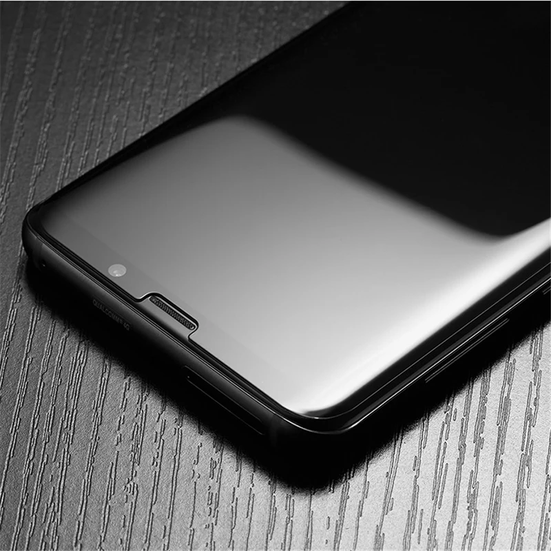6D жидкость для экрана УФ Полный Клей закаленное стекло samsung Galaxy S8 S9 Note 8 протектор