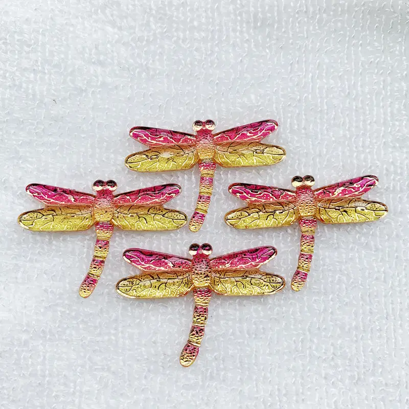 Акриловые висячие серьги в виде стрекозы для девочек новые ювелирные изделия