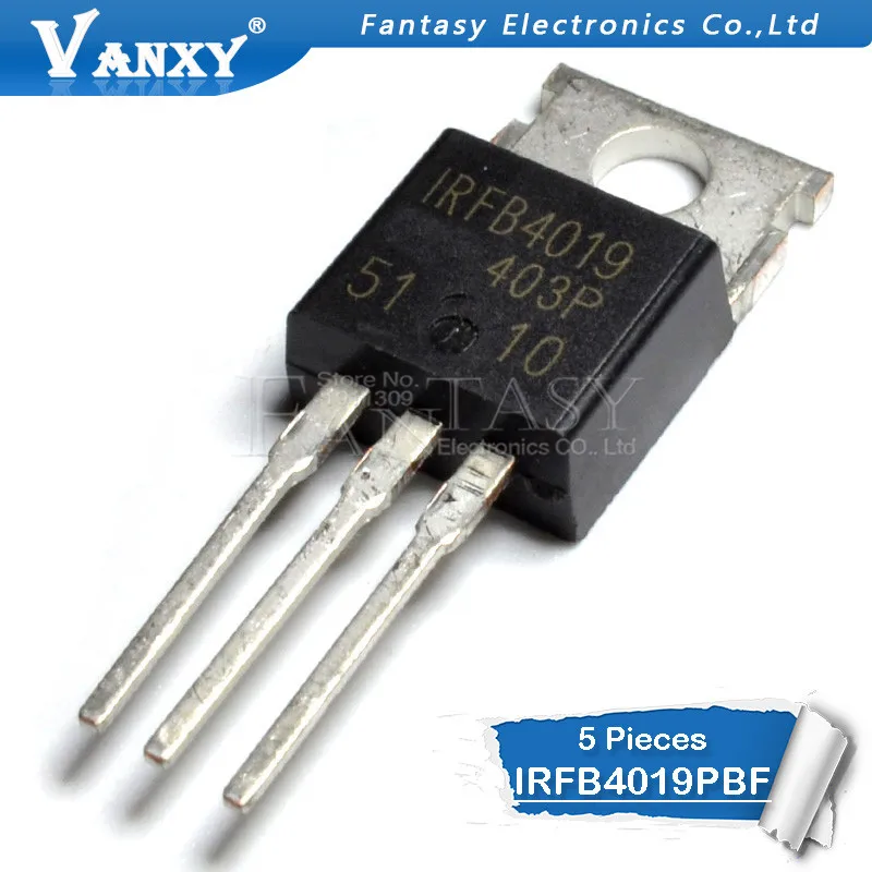 5 шт IRFB4019PBF TO-220 IRFB4019 TO220 | Электронные компоненты и принадлежности