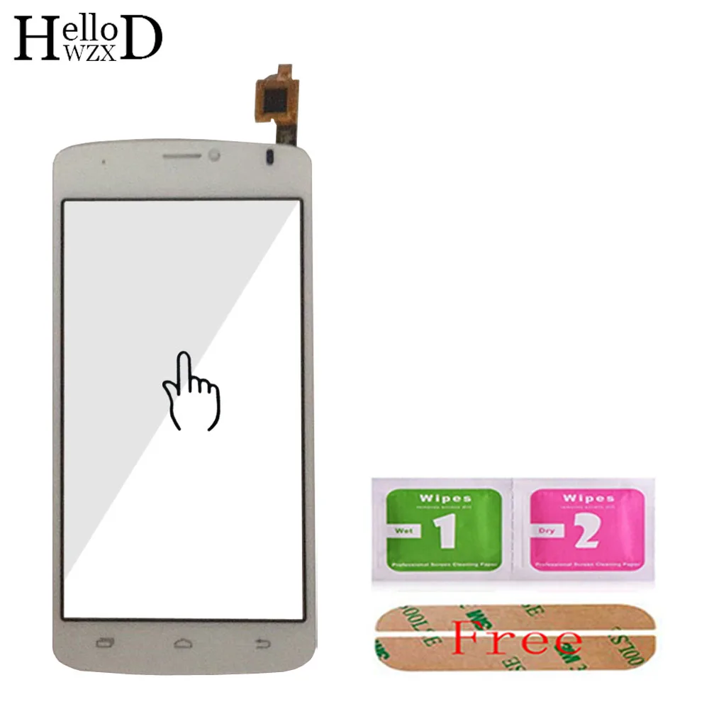 Сенсорное стекло HelloWZXD для Prestigio MultiPhone PAP3502 PAP 3502 DUO Smartphone передний экран