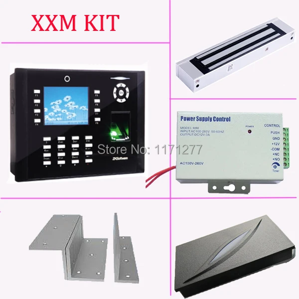 Комплект контроля доступа Iclock660 отпечатков пальцев с камерой кард-ридер питания