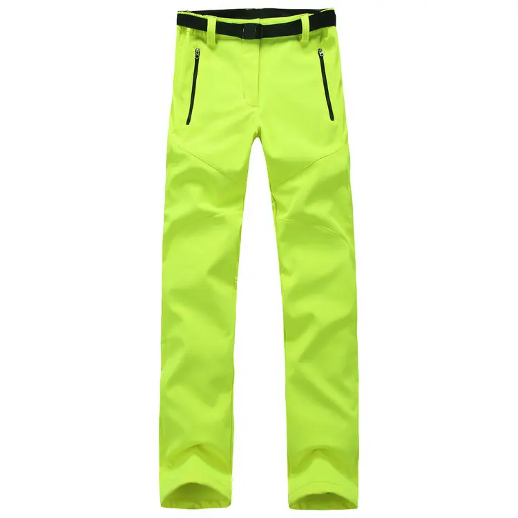 

2017 Update Women Thick Warm Fleece Softshell Pants Fishing Camping Hiking Skiing Trousers Waterproof Windproof Pants