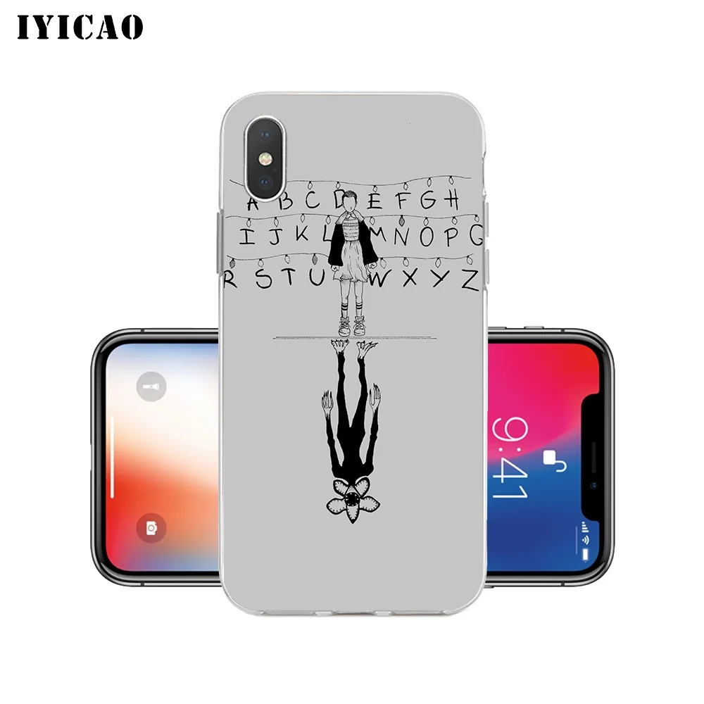 IYICAO Мягкий силиконовый чехол для iPhone X XR XS MAX 6 6s 7 8 Plus 5 5S SE TPU | Мобильные телефоны и