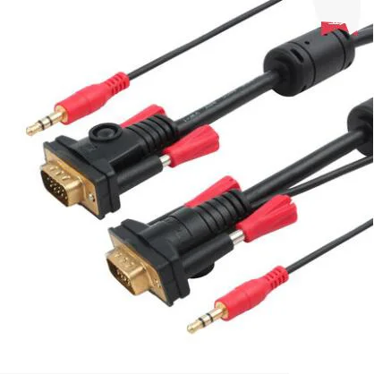 Кабель VGA vga3 + 9 ТВ кабель с аудиокабелями ноутбук компьютер подключенный к