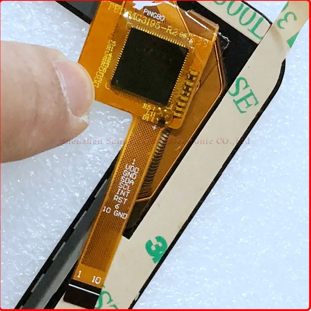 Новый черный PB116JG3195-R2 10 дюймов емкостный сенсорный экран Сенсорный Панель Стекло