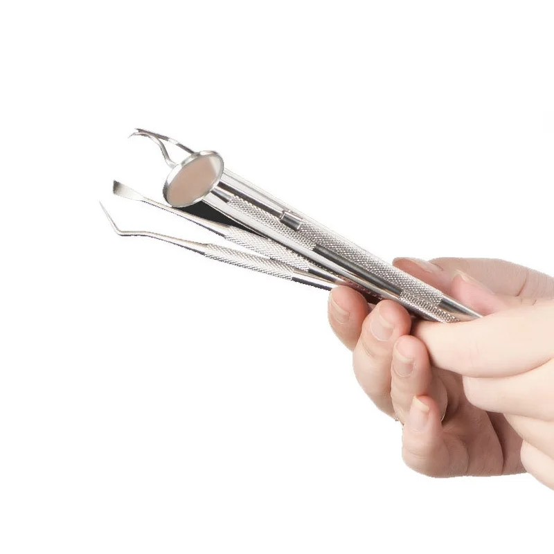 Anny стоматологический оральный зеркальный Пинцет скребок зонд зубцы из