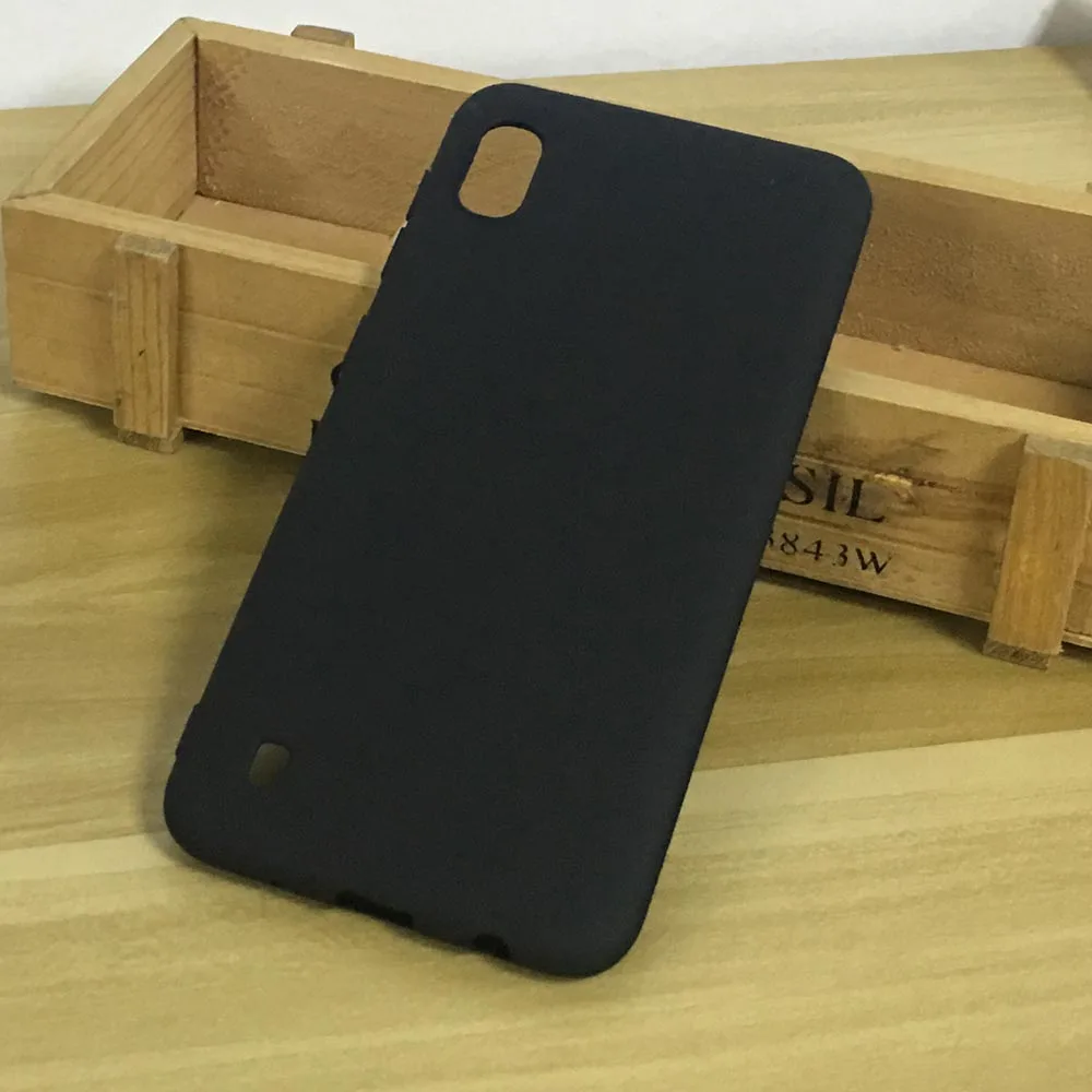 Black TPU Роскошный чехол-накладка для samsung Galaxy A10, Мягкий ТПУ силиконовый чехол-накладка для samsung Galaxy A10, чехол-бампер - Цвет: Black TPU