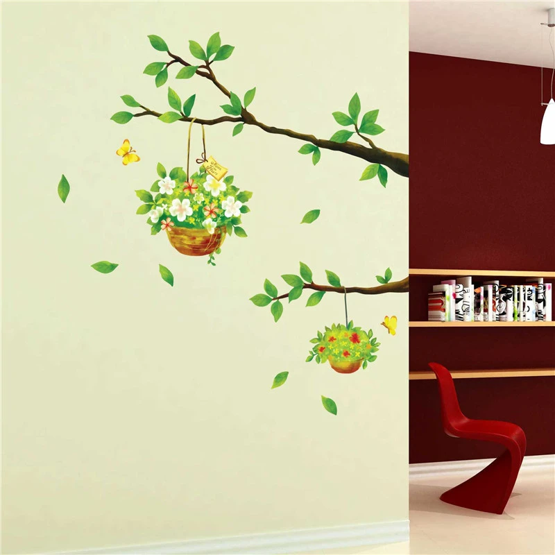 1 Шт. 100 Г Спальня Романтический Цветок Ивы Кровать Прикроватные Стены Пасты