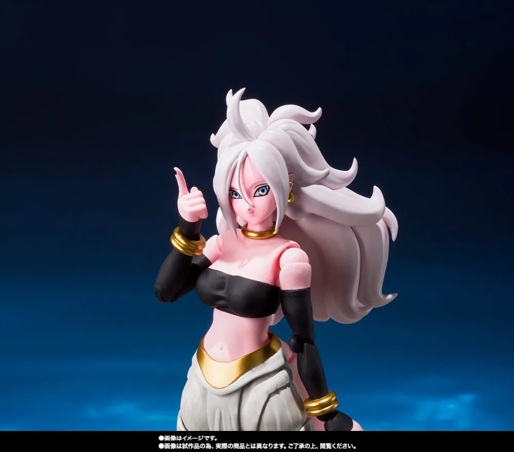 PrettyAngel-Подлинная BANDAI spirts Tamashii нация S. H. Figuarts эксклюзивная фигурка Dragon Ball Fighterz Android No.21