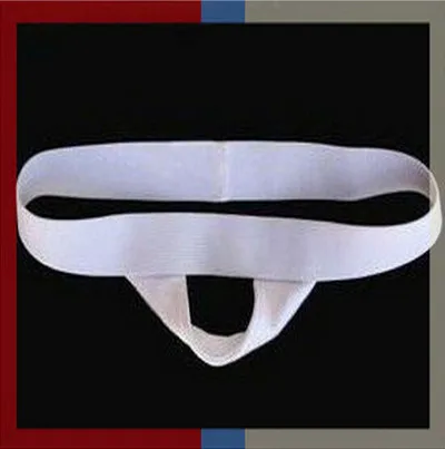 Мужские трусы стринги из дышащей ткани белые дышащие Тонги бандаж сексуальное