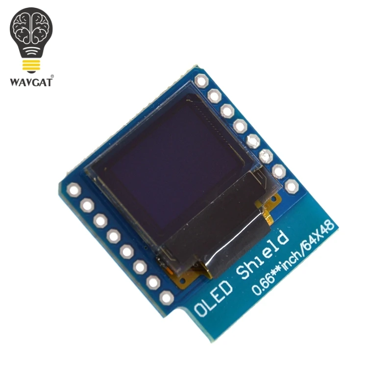 Suq ESP32 Minikit OLED экран для WAVGAT D1 mini 0 66 дюйма 64X48 IIC I2C|d1 mini| |