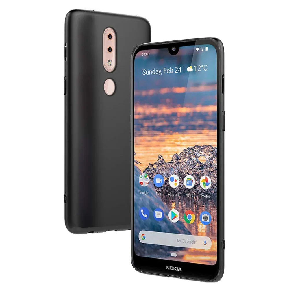 Для Nokia 4,2 7,2 чехол черный мягкий ТПУ чехол с полным закаленным стеклом для Nokia 2,2 3,2 6,2 4,2 TA-1157 TA-1150 TA-1133 TA-1149 TA