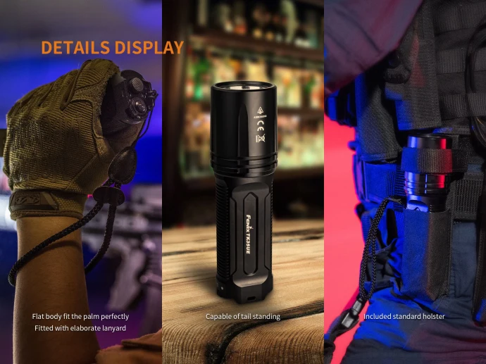 Fenix TK35UE ручной фонарик TK35 UE CREE XHP70 светодиодный 3200 люмен алюминиевый