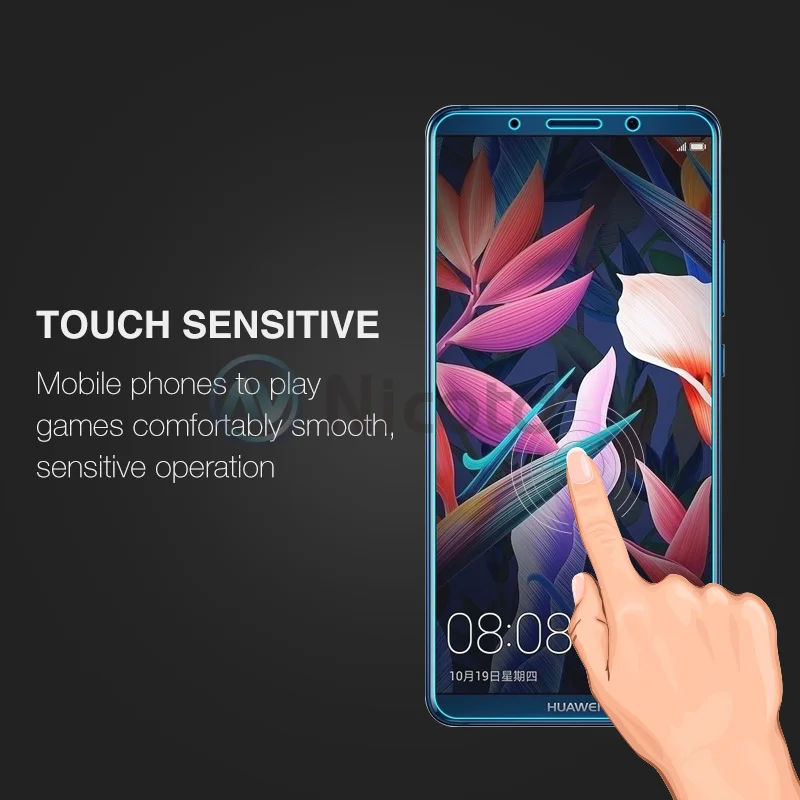 Nicotd для Huawei Mate 10 Pro закаленное стекло 9H защита от отпечатков пальцев 10Pro экрана
