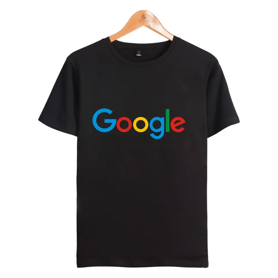 Футболка Мужская/женская с круглым вырезом IT Google Microsoft Повседневная рубашка