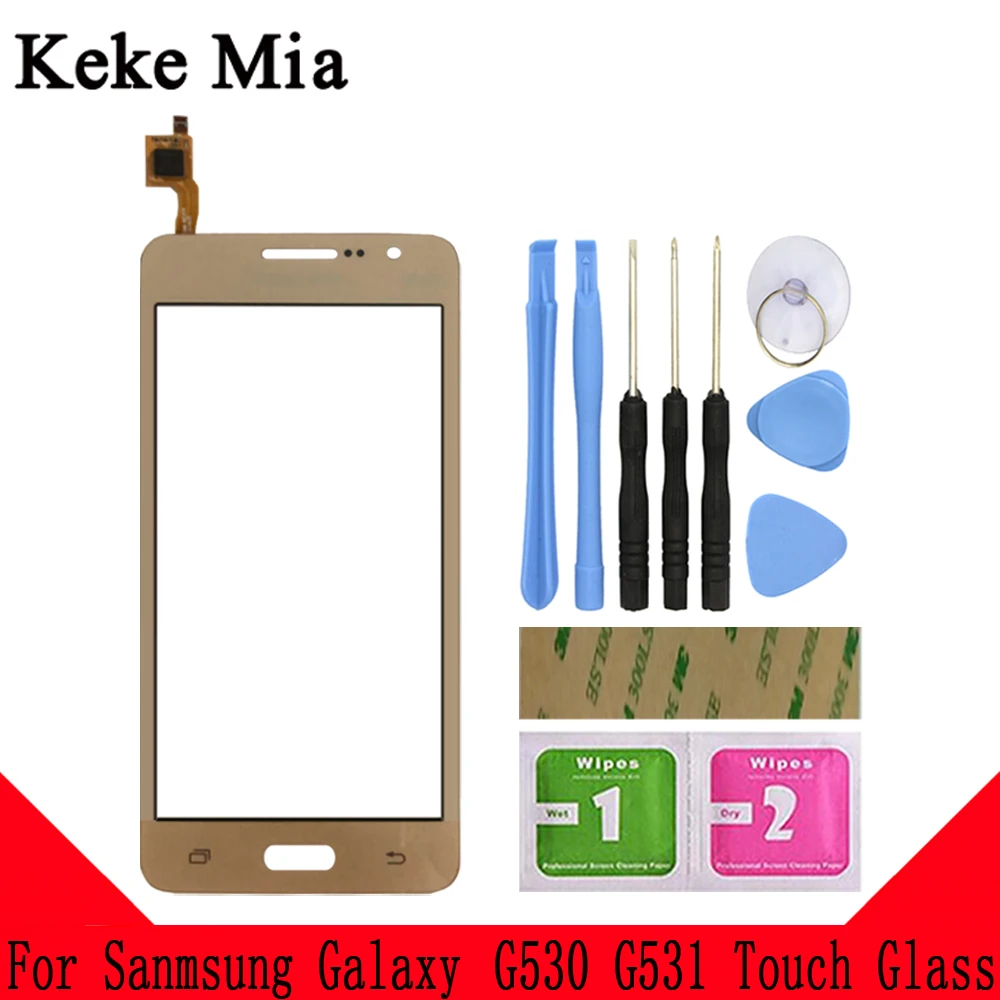 Keke Миа 5," сенсорный экран для samsung Galaxy Grand Prime G531F SM-G531F G530H G530 G531 G530 G5308 дигитайзер стеклянная панель