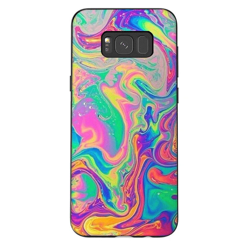Силиконовый Мобильный чехол для телефона samsung S6 S7 край S8 S9 S10 Plus Note 8 9 M10 M20 M30 M40