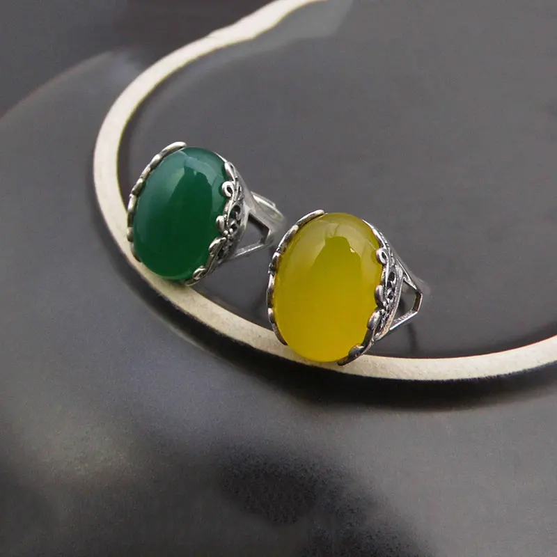 Женское серебряное кольцо FNJ регулируемое из чистого серебра 925 пробы с