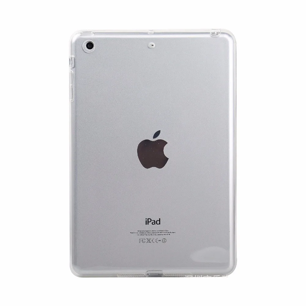 Ультратонкий Мягкий Прозрачный чехол из ТПУ для планшета iPad Mini 1 2 3 | Компьютеры и