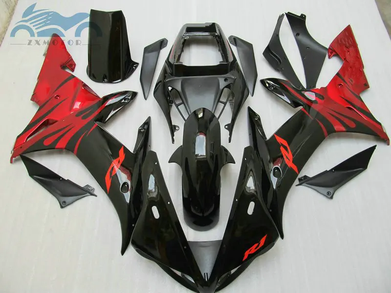 Бесплатная Новинка комплекты обтекателей для мотоциклов подходит YAMAHA 2002 2003 YZFR1 02