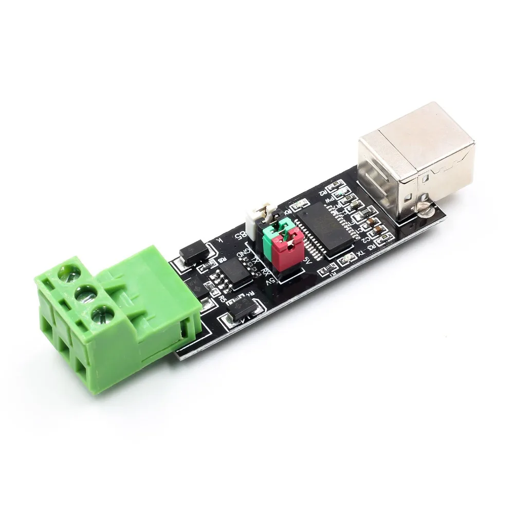 Двойная защита USB к 485 модуль FT232 чип USB к ttl/RS485 двойная функция USB 2,0 к ttl RS485 последовательный конвертер адаптер
