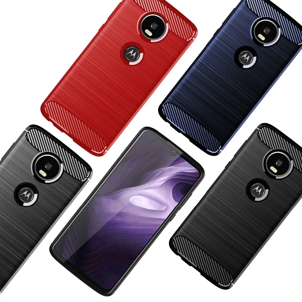 ZMonlinery Ультратонкий чехол из ТПУ для MOTO Z2 Z3 Z4 play Z 2018 силиконовый углеродного