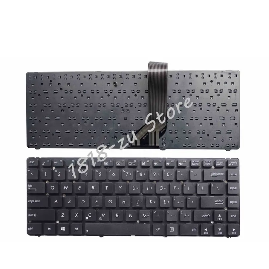 YALUZU английская клавиатура для ноутбука Asus 400V R400 A45VD A45VM A85V A45V A45 K45V A85 K45VD R400VD Черный