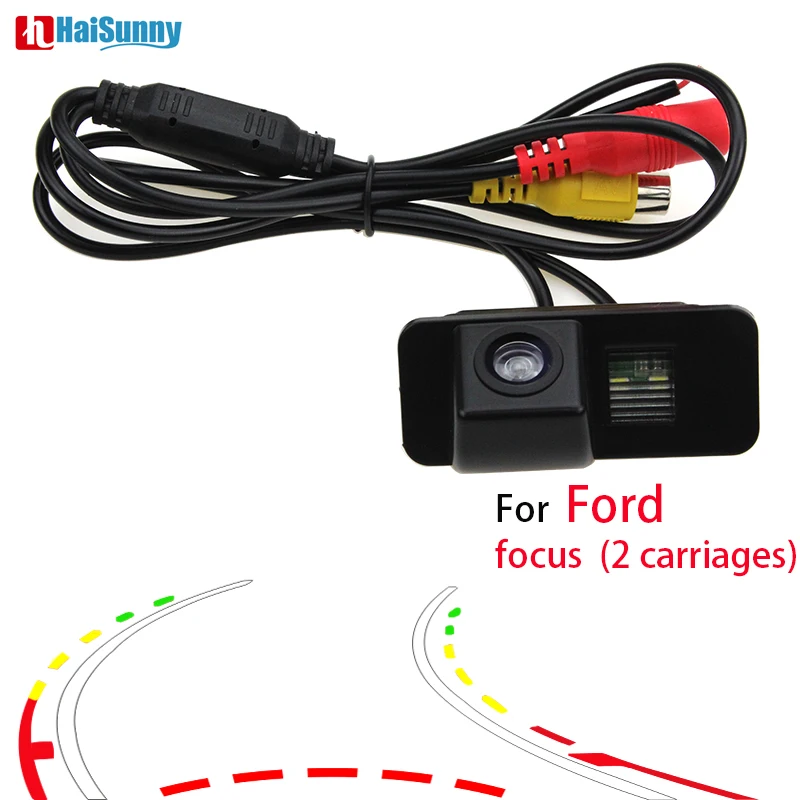 HaiSunny для FORD FOCUS (2 коляски 2009)/FIESTA камера заднего вида Встроенная интеллектуальная