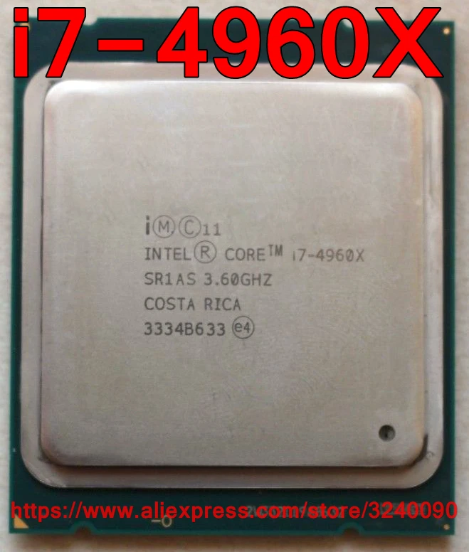 Intel Core i7 i7-4960X процессор i7 4960X настольный процессор 6 ядер 3,60 ГГц 15 Мб 32 нм LGA2011