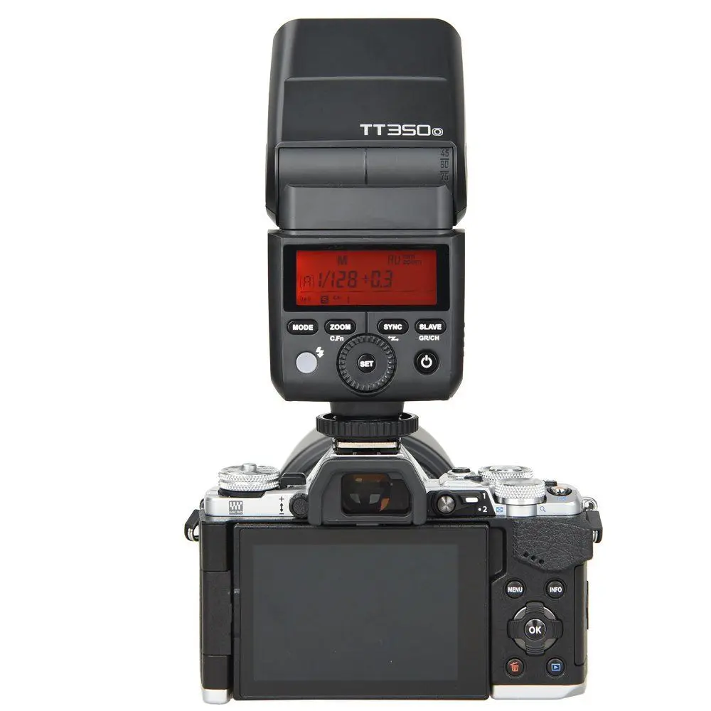 Godox Mini Speedlite TT350S TT350N TT350C TT350O Camera Flash TTL HSS for Olympus Mirrorless DSLR A7s A6000 A6500 Series | Электроника
