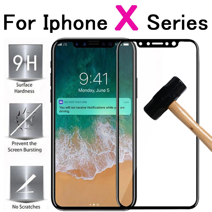 Защитное стекло на Apple IPhone x aphone xr Защитная пленка для экрана 10 x ix i xs max xsmax x s r закаленное стекло tremp пленка 9 h