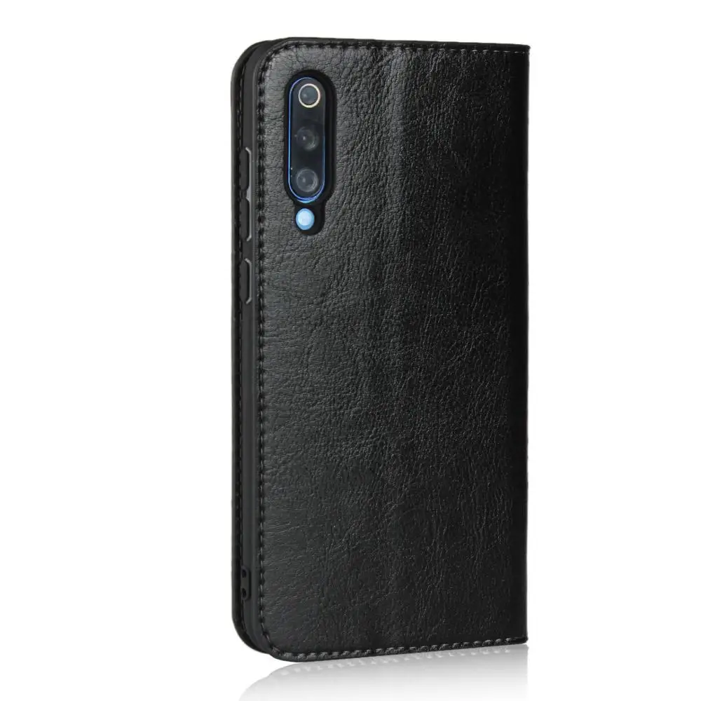 Роскошный Ультратонкий чехол-книжка из натуральной кожи для Xiaomi Mi 6 6X Plus Mix 2 2S 3 NOTE