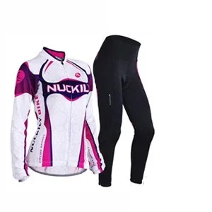 jersey and pants Женская одежда для велоспорта с длинным рукавом,, одежда для горного велосипеда, Триатлон, Майо, ciclismo, велосипедная рубашка, облегающий костюм - Цвет: jersey and pants