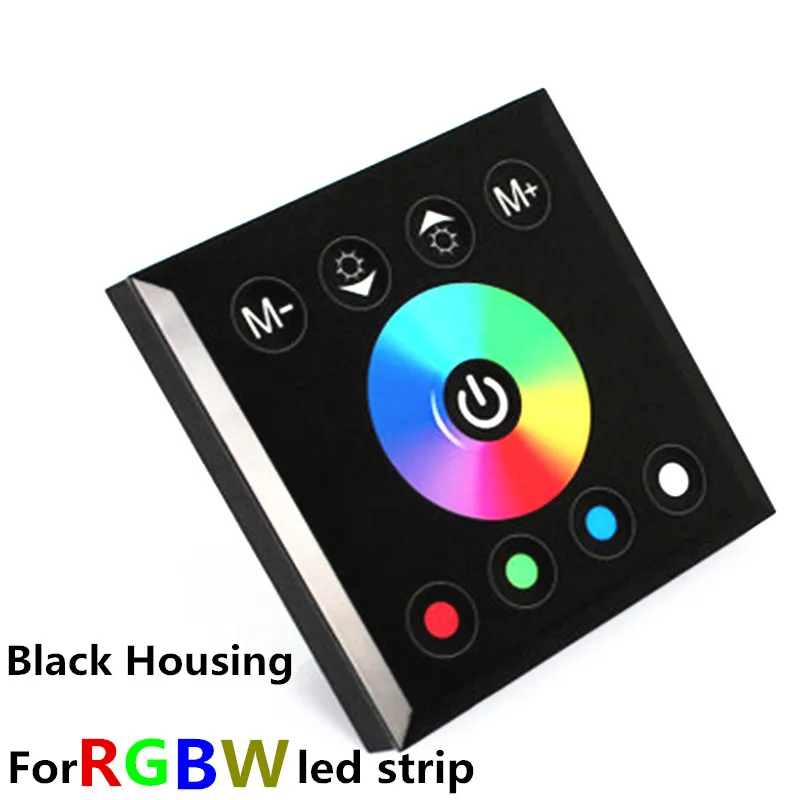 Светодиодный контроллер RGB RGBW с сенсорной панелью настенный Одноцветный