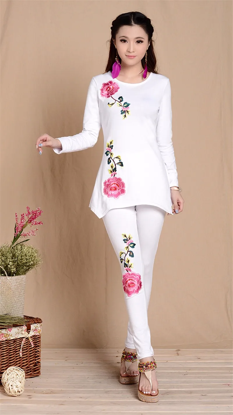 Весенне-летняя женская футболка 4XL с вышивкой, черные, белые, Blusas Feminina, хлопковая футболка, качественная Элегантная футболка