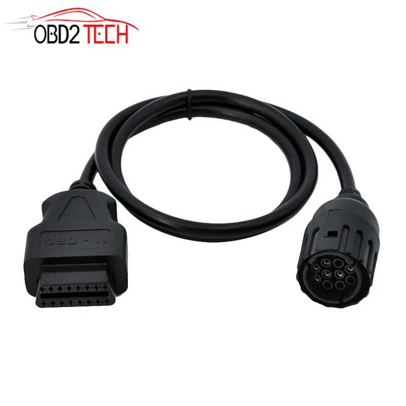 Для BMW ICOM D кабель мотоциклы 10 Pin адаптер 10Pin для 16Pin OBD2 OBDII диагностический
