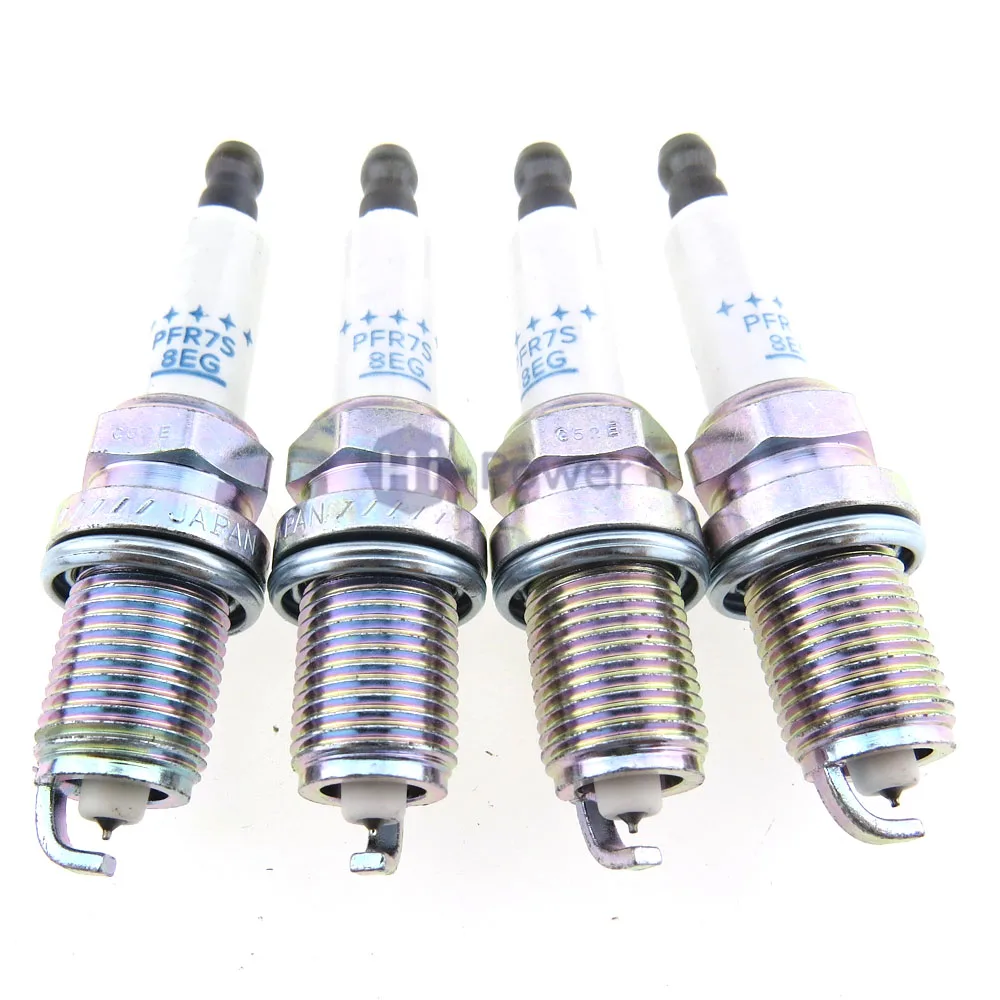 4 шт. PFR7S8EG 06 H905 601Car свечи зажигания для Audi A3 A4 A5 A6 Volkswagen EOS Гольф Mk5 Mk6 06H905601A|Свечи и