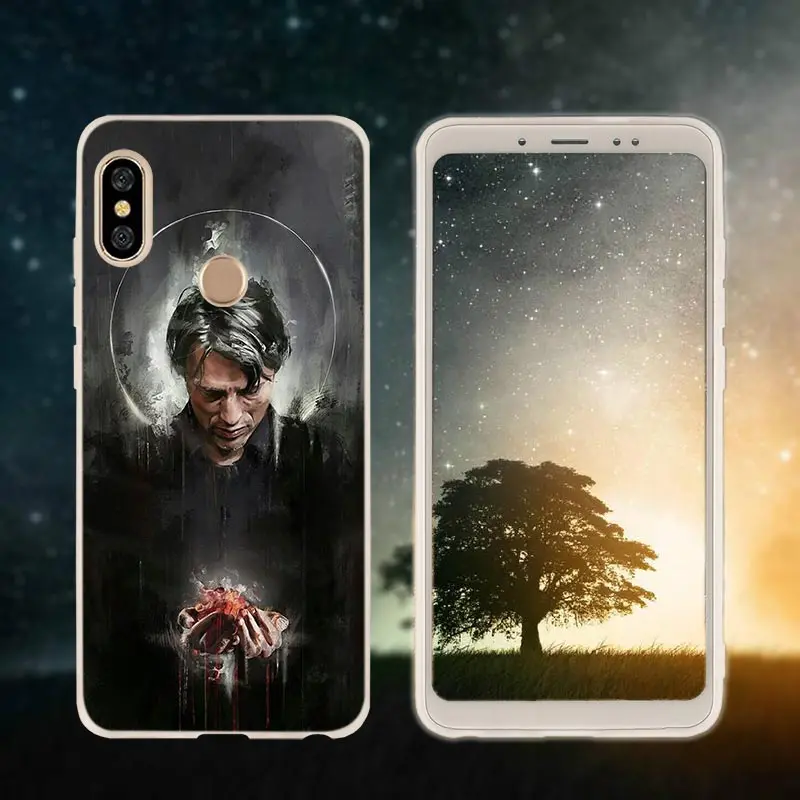 Ганнибал Мягкий чехол крышка для Xiaomi Redmi Примечание 8 iPhone 7 6 plus 5 iPad Pro 8a 7 6pro 6a s2 5a 4a 5 плюс y3 Coque Etui чехол для телефона чехол s - Цвет: Silicone 11
