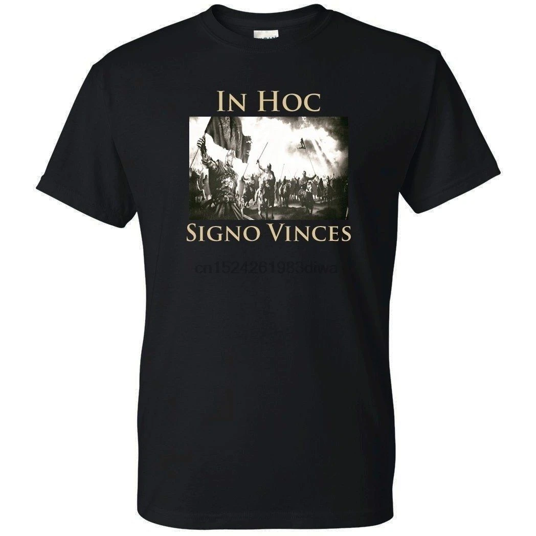 In Hoc Signo Vinces Knights Templar футболка|Мужские футболки| |