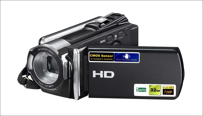 Winait 16X цифровой зум max 24MP Мини HD Цифровая видеокамера 3 ''TFT LCD Дешевая