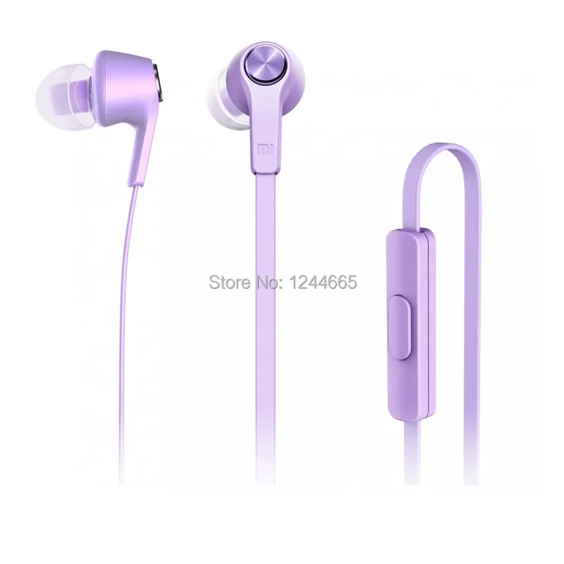 Оригинал Сяо Mi наушники Ми проводной головные телефоны стерео спортом Бег