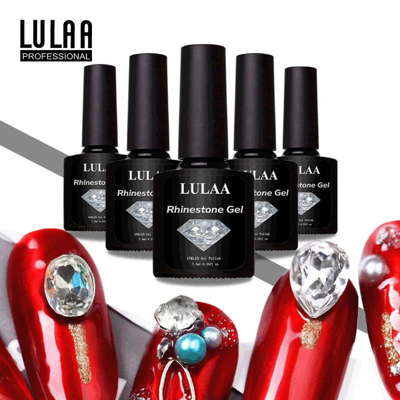 1 шт. клей для украшения ногтей Быстросохнущий УФ-светодиодов горный хрусталь