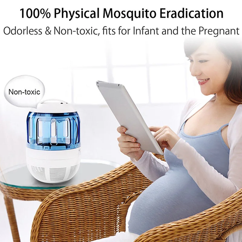 USB лампа убийца комаров электронный Ловец жуков светодиодный светильник ловушка