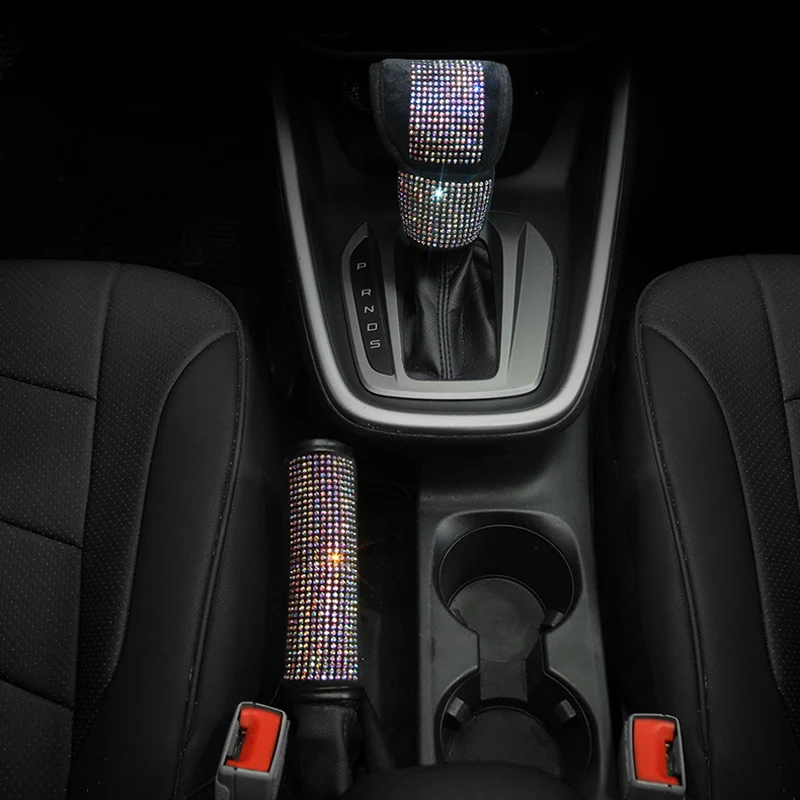 Bling Красочные Стразы Чехлы рулевого колеса автомобиля Алмазный кристалл крышка колеса для женщин девочек автомобильные аксессуары для интерьера